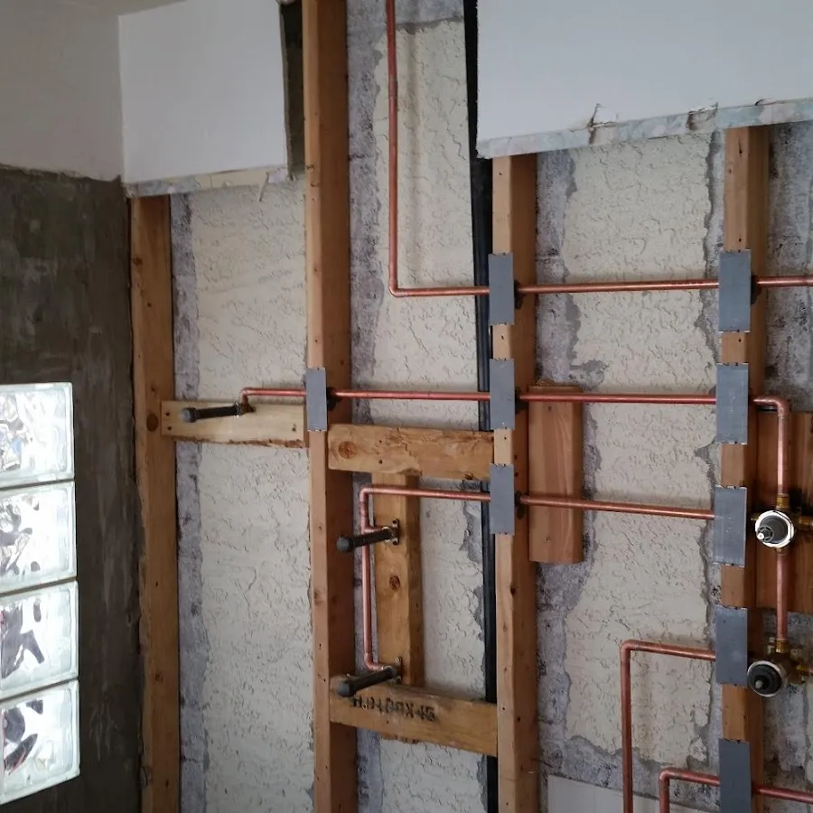 Copper pipe installation for Burst Pipe Repair in Lacombe